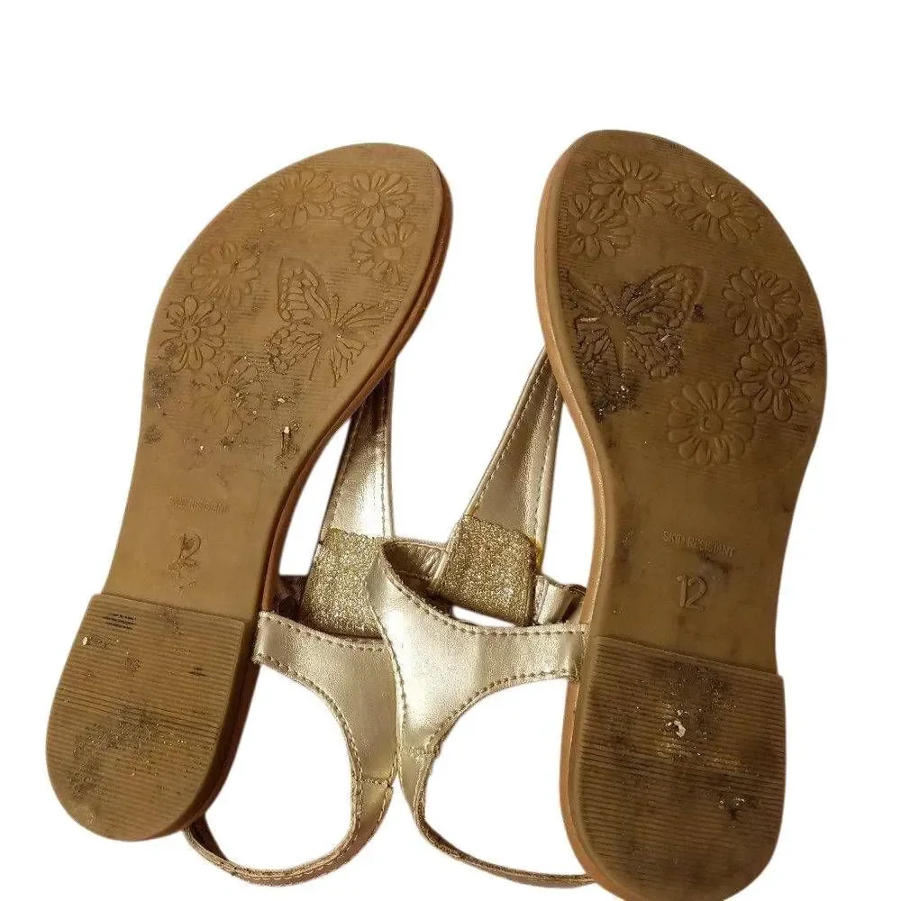 Zoe + Zack gold Sandals 12
